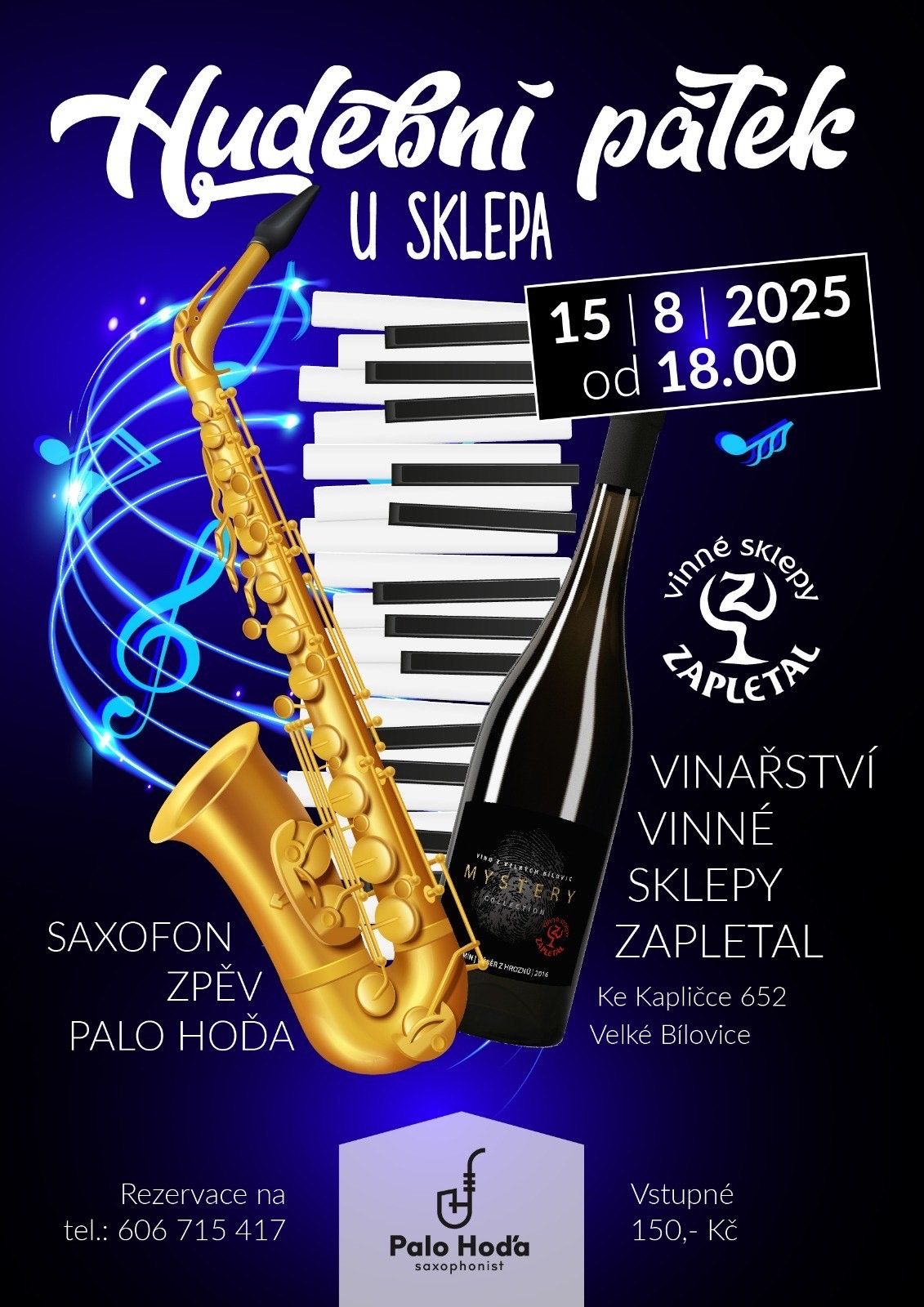 Hudební Pátek 15.8.2025